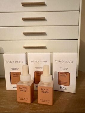 Set of 5 Studio McGee Santal Vanilla Refills for Pura